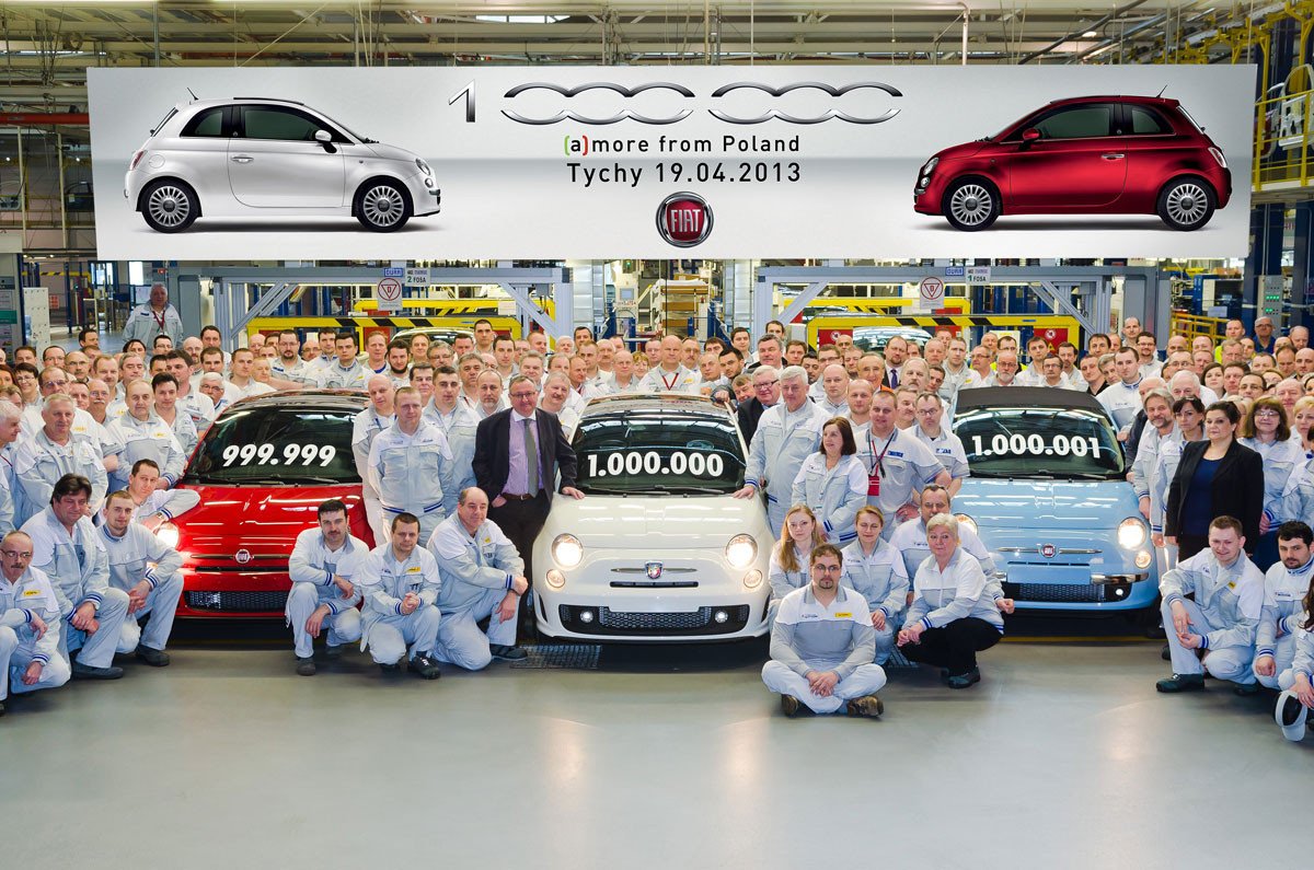 Un millón de Fiat 500 fabricados en Tichy