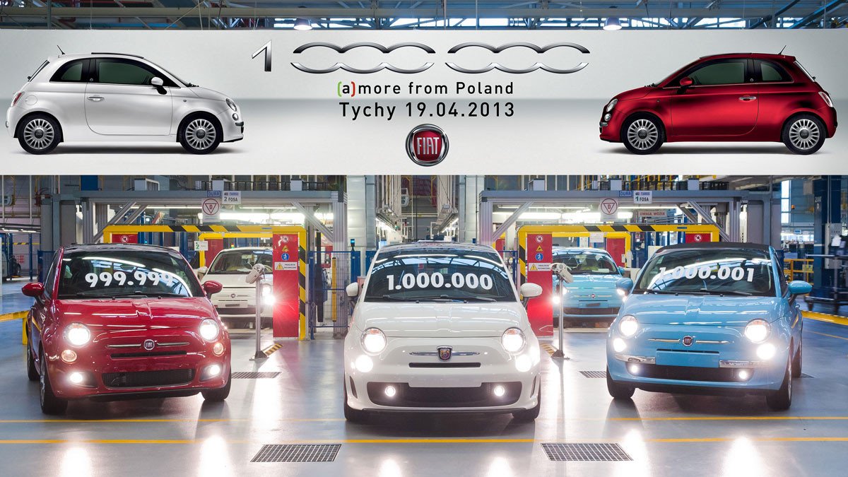 Un millón de Fiat 500 fabricados en Tichy