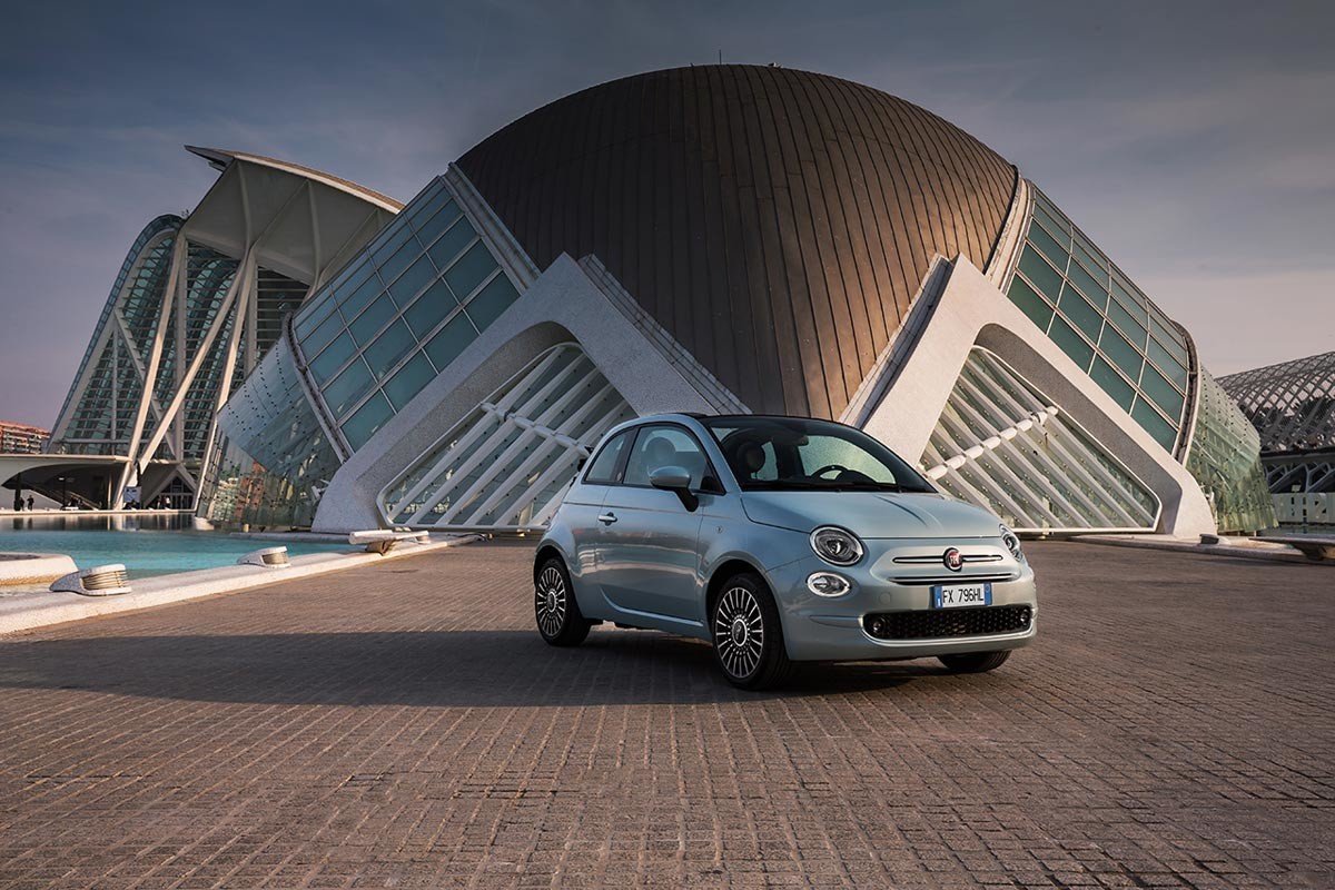 El Fiat 500 y Panda se convierten en híbridos