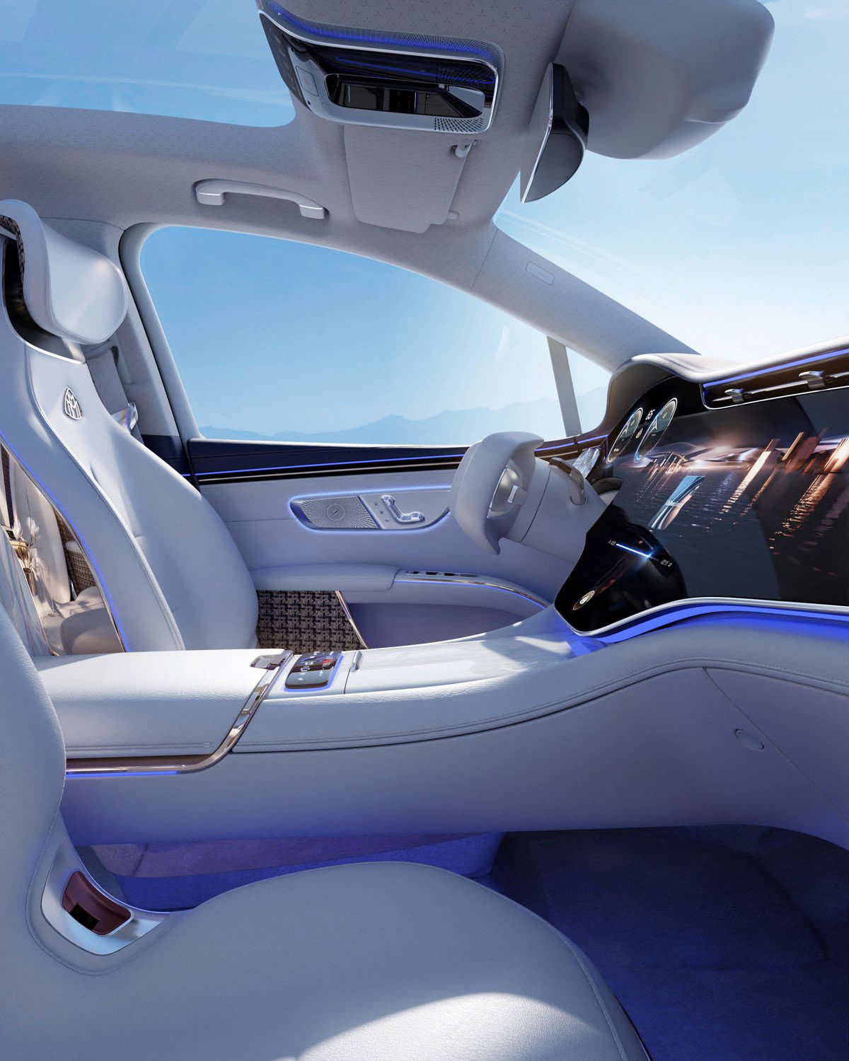 Mercedes-Maybach Concept EQS: el lujo desde una perspectiva eléctrica