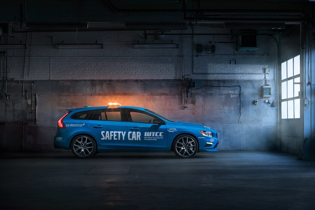 El Volvo V60 Polestar, coche de seguridad del WTCC