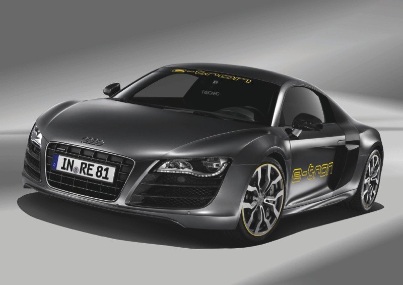 Audi R8 e-tron: así suena el coche eléctrico de Audi
