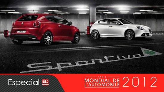 Alfa Romeo en el Salón de París 2012