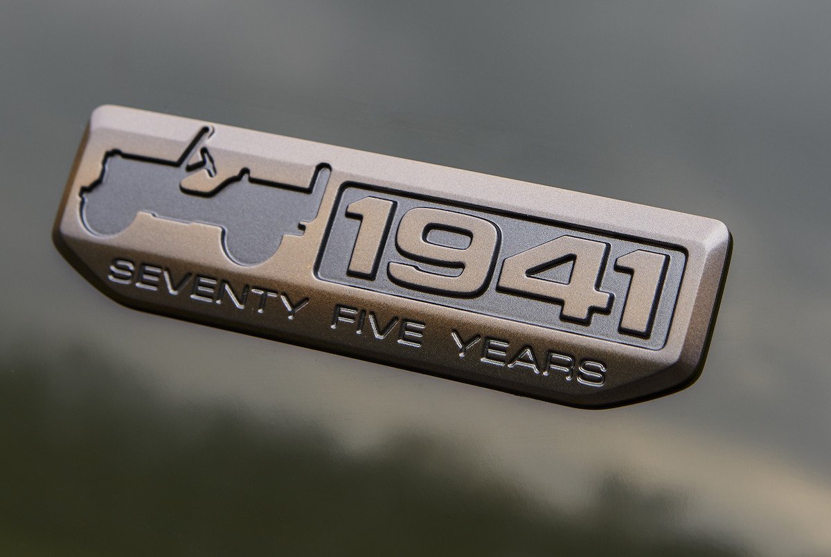 Gama Jeep 75th Anniversary, con acabados especiales