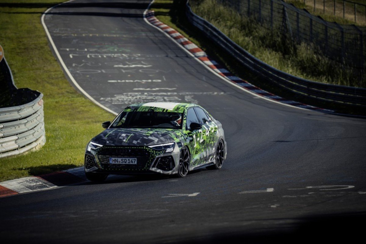 El Audi RS3 es el compacto más rápido en Nürburgring