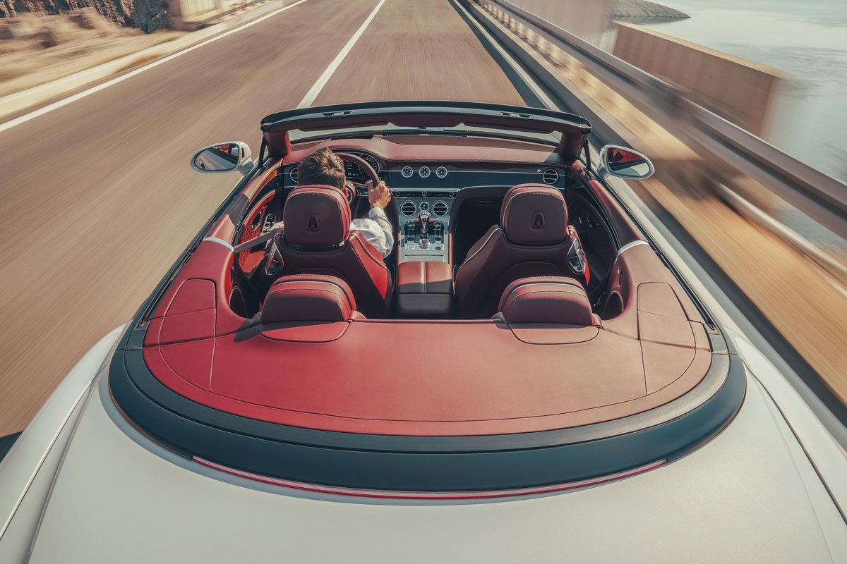 Nuevo Bentley Continental GT Convertible: lujo a techo descubierto
