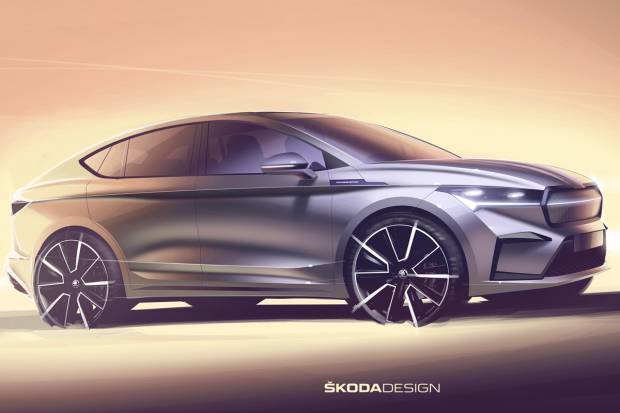 El nuevo Skoda Enyaq Coupé iV al descubierto