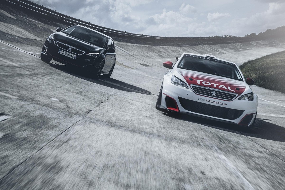Peugeot 308 Racing Cup, el salto a los circuitos