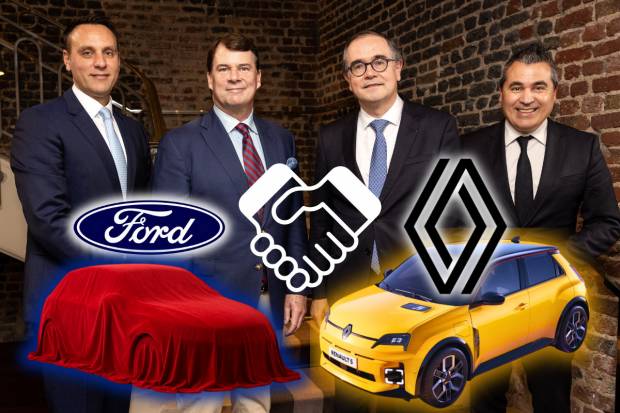 Ford firma un acuerdo con Renault para producir dos nuevos coches eléctricos asequibles