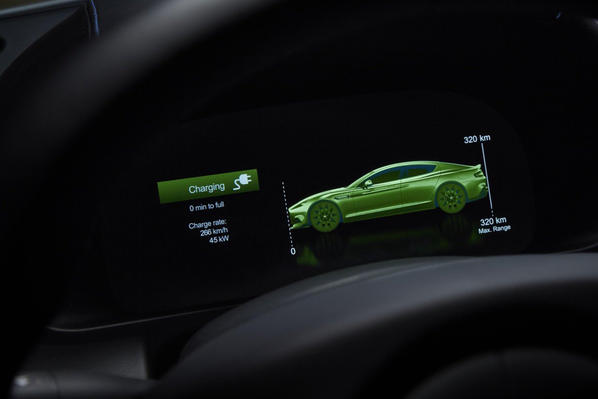 Nuevo Rapide E, así será el primer eléctrico de Aston Martin