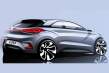 Primer boceto del Hyundai i20 Coupé
