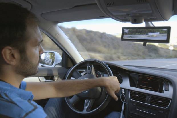 Ficosa presenta el retrovisor interior inteligente