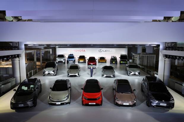 Toyota presenta su gama de vehículos eléctricos de batería para 2030