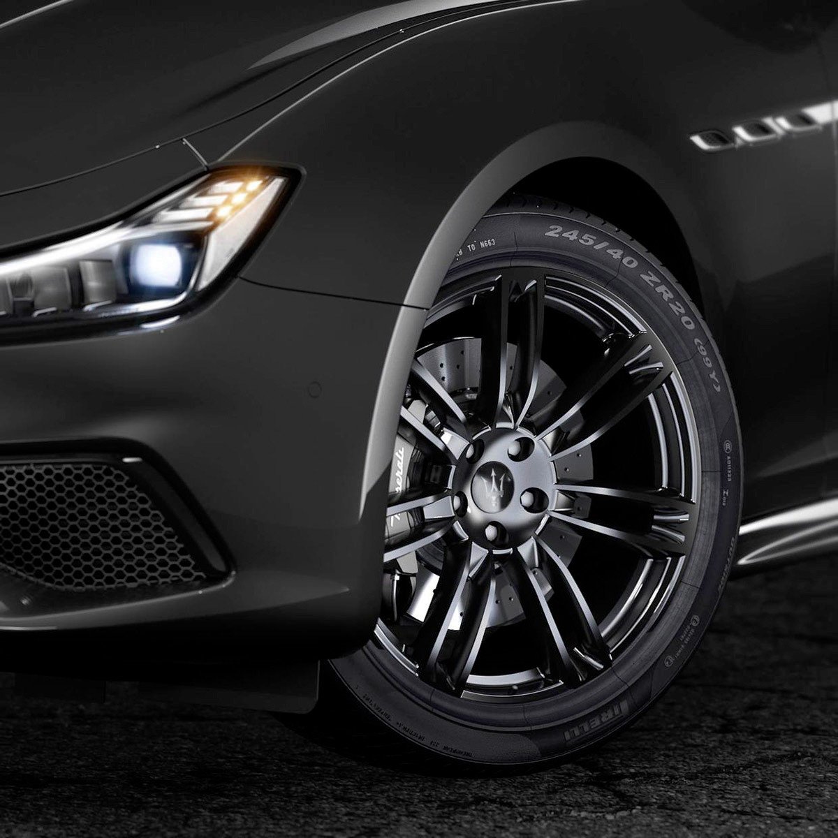 Maserati presenta su línea Nerissimo Edition para los Ghibli, Quattroporte y Levante