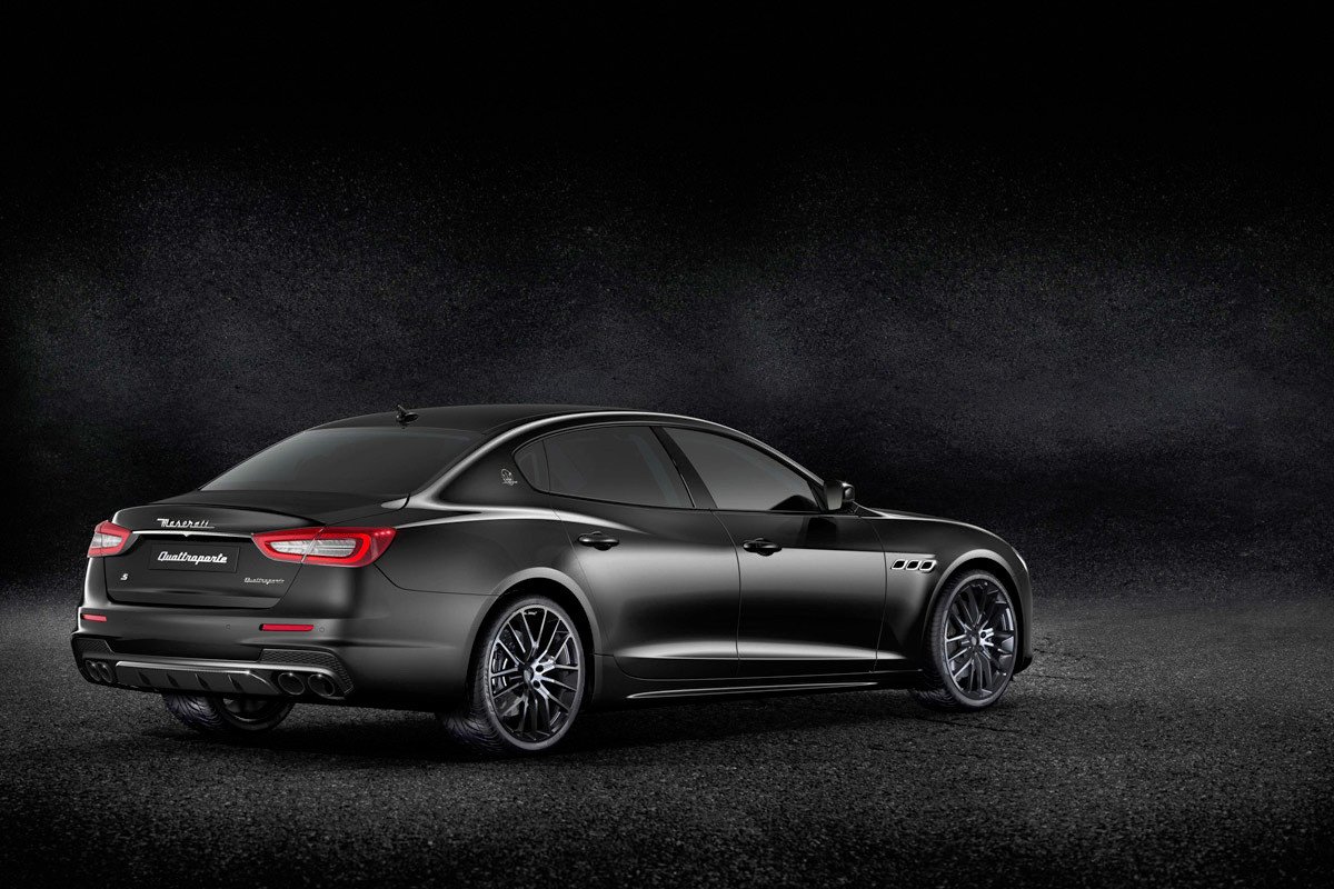 Maserati presenta su línea Nerissimo Edition para los Ghibli, Quattroporte y Levante