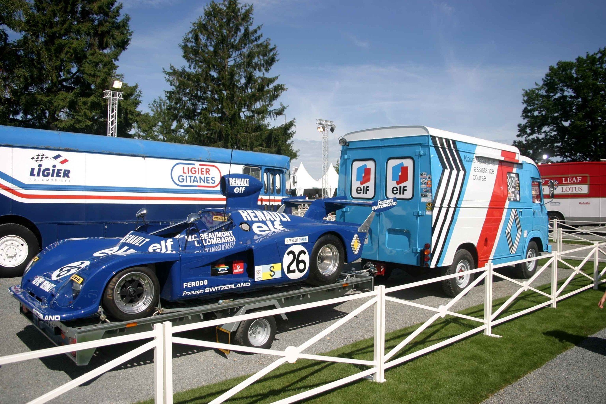 Legendarios transportes de competición