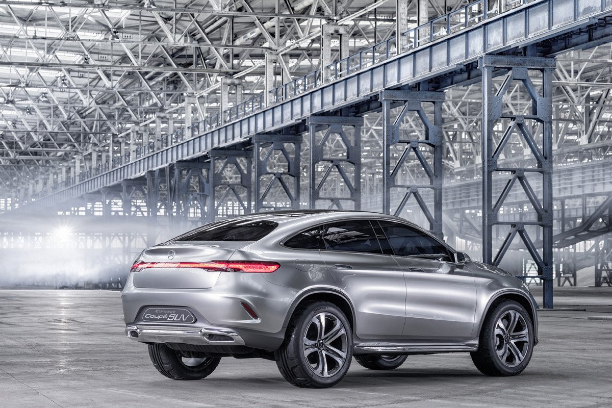 Mercedes Concept Coupé SUV, un rival para el BMW X6