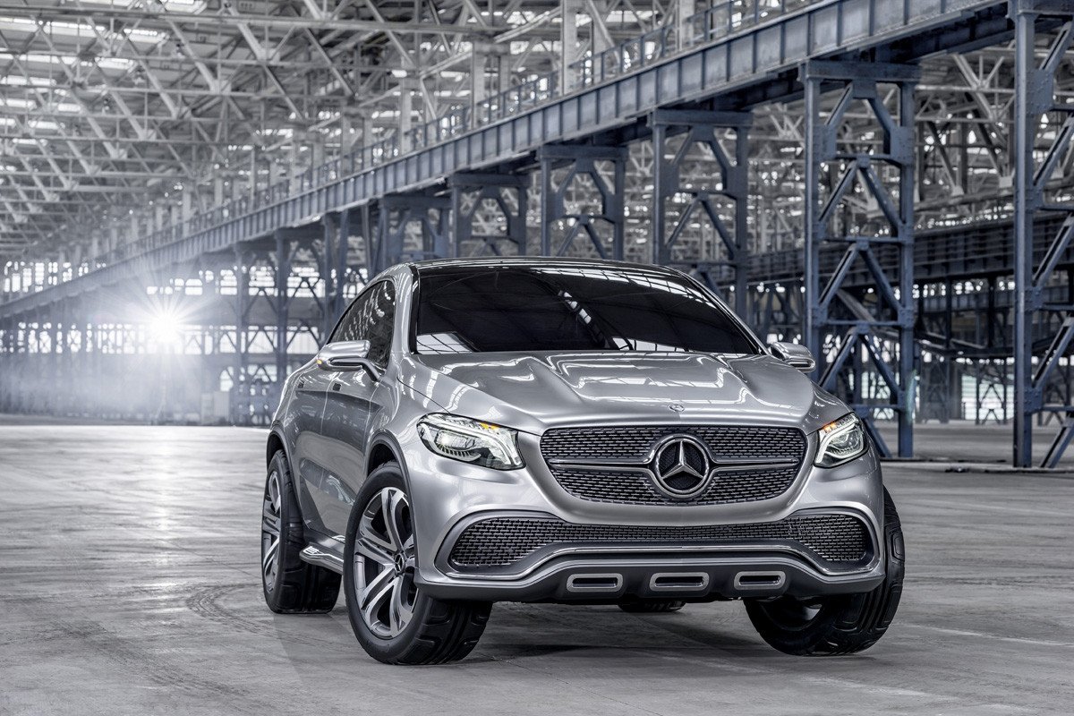 Mercedes Concept Coupé SUV, un rival para el BMW X6