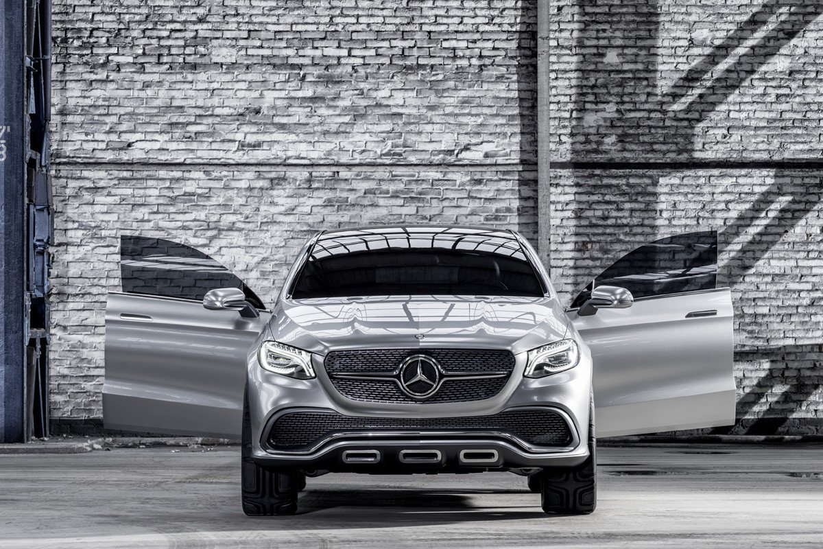 Mercedes Concept Coupé SUV, un rival para el BMW X6