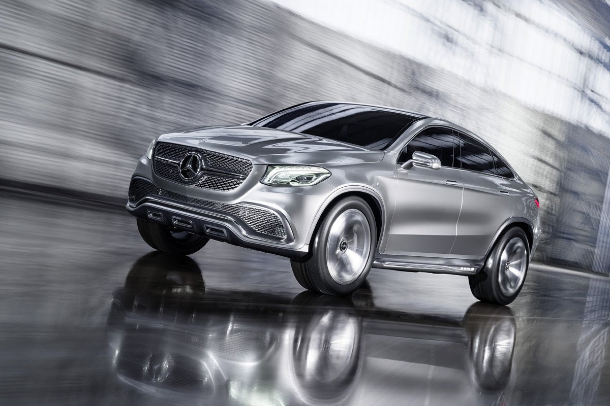 Mercedes Concept Coupé SUV, un rival para el BMW X6