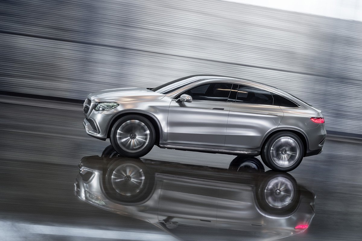 Mercedes Concept Coupé SUV, un rival para el BMW X6