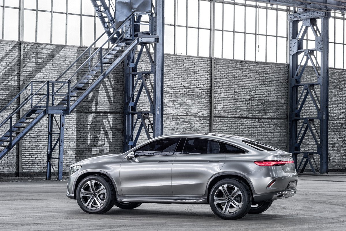 Mercedes Concept Coupé SUV, un rival para el BMW X6