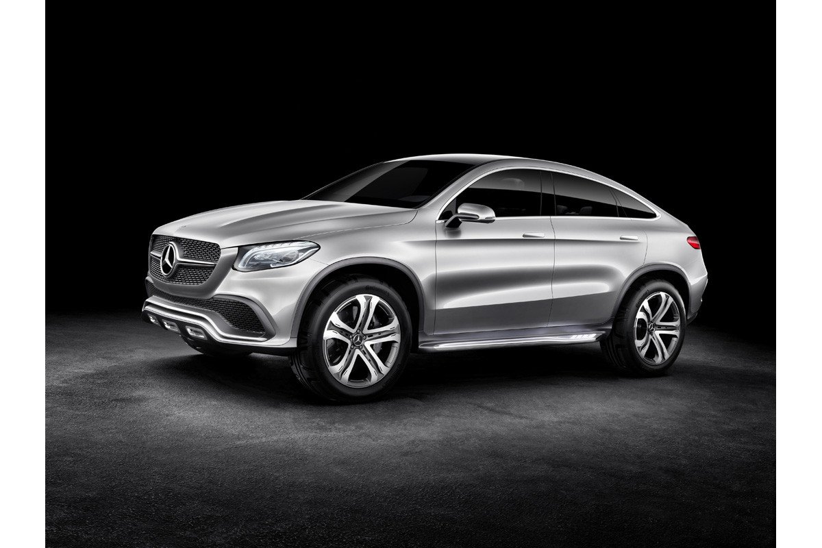 Mercedes Concept Coupé SUV, un rival para el BMW X6