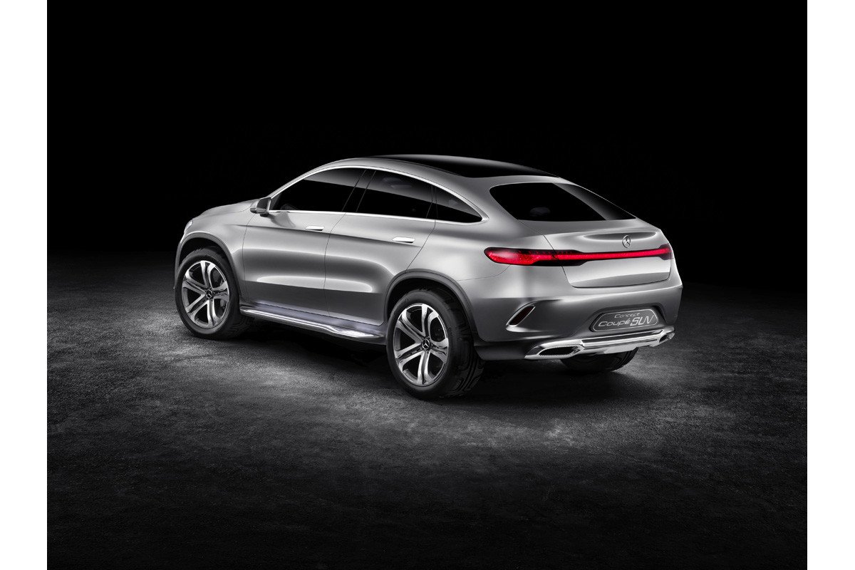 Mercedes Concept Coupé SUV, un rival para el BMW X6