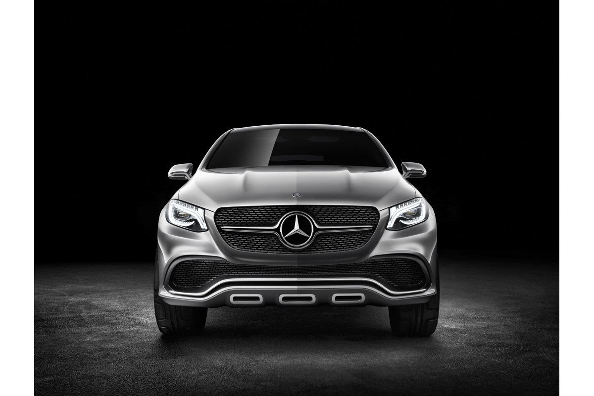 Mercedes Concept Coupé SUV, un rival para el BMW X6