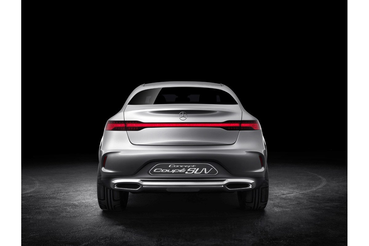 Mercedes Concept Coupé SUV, un rival para el BMW X6