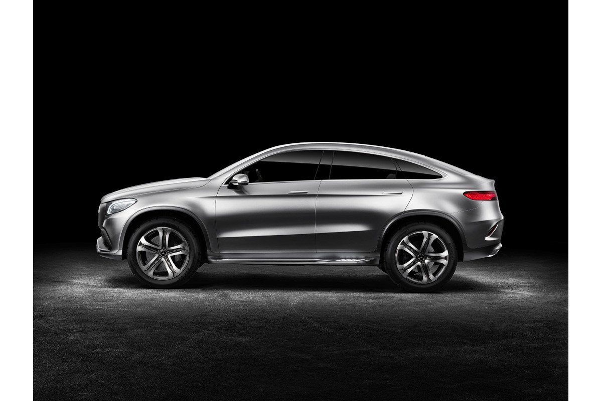 Mercedes Concept Coupé SUV, un rival para el BMW X6