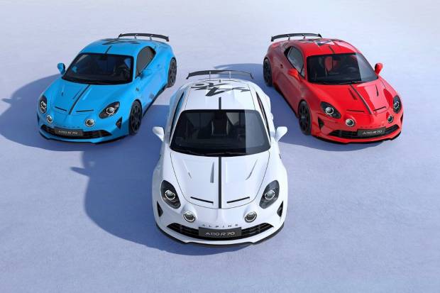 Alpine celebra su 70 cumpleaños con la edición limitada A110 R 70
