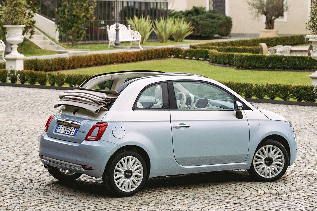 Fiat 500 collezione estática culo