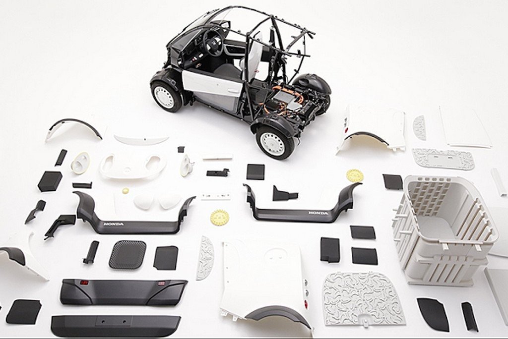 Honda experimenta con la fabricación de coches mediante impresoras 3D