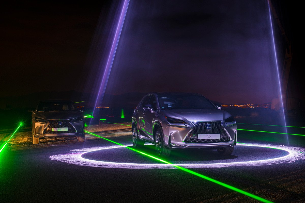 Vídeo: will.i.am mezcla una canción con tres Lexus NX