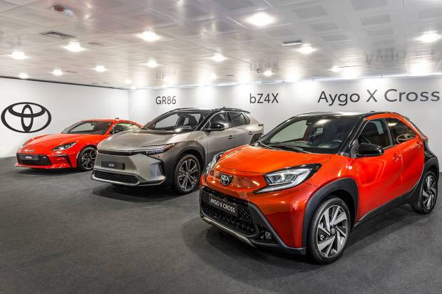 Novedades Toyota 2022, Aygo X Cross, bz4X y GR86