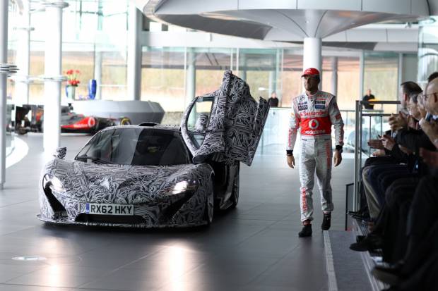 McLaren P1: cameo en la presentación del nuevo monoplaza F1