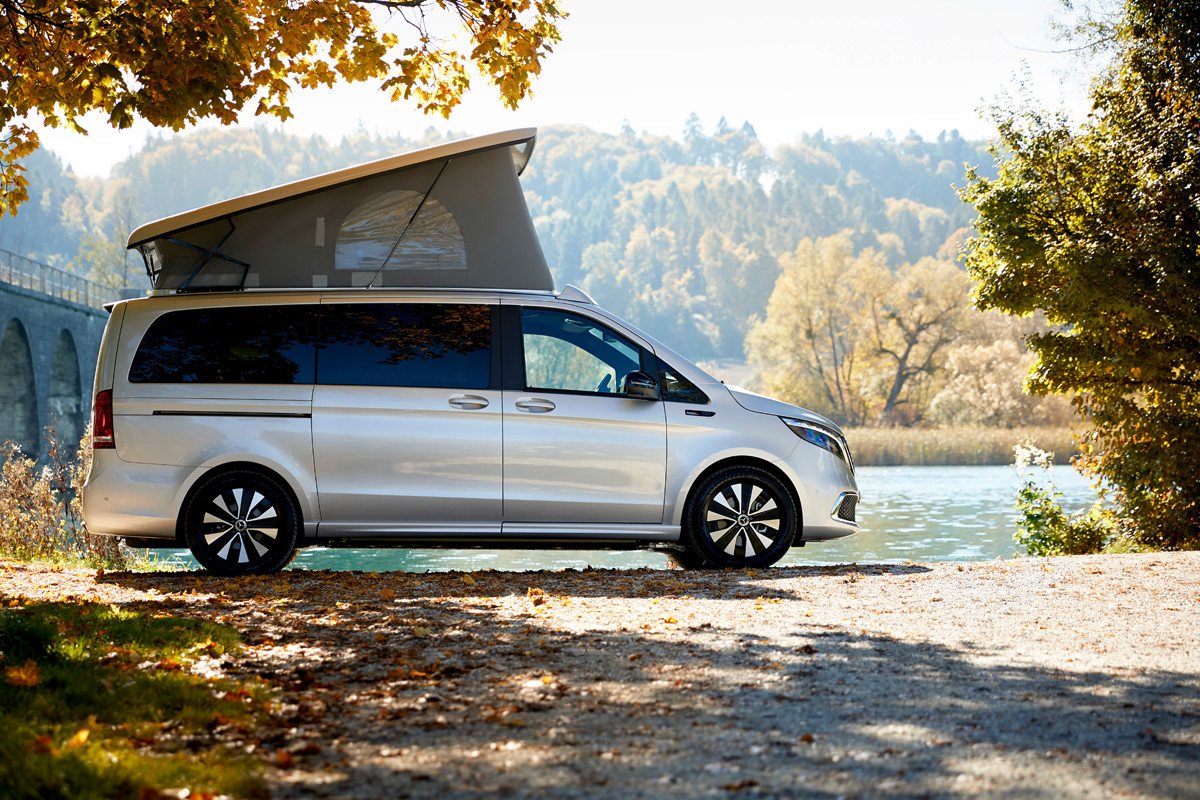 Mercedes lanza su Marco Polo con la base eléctrica del EQV