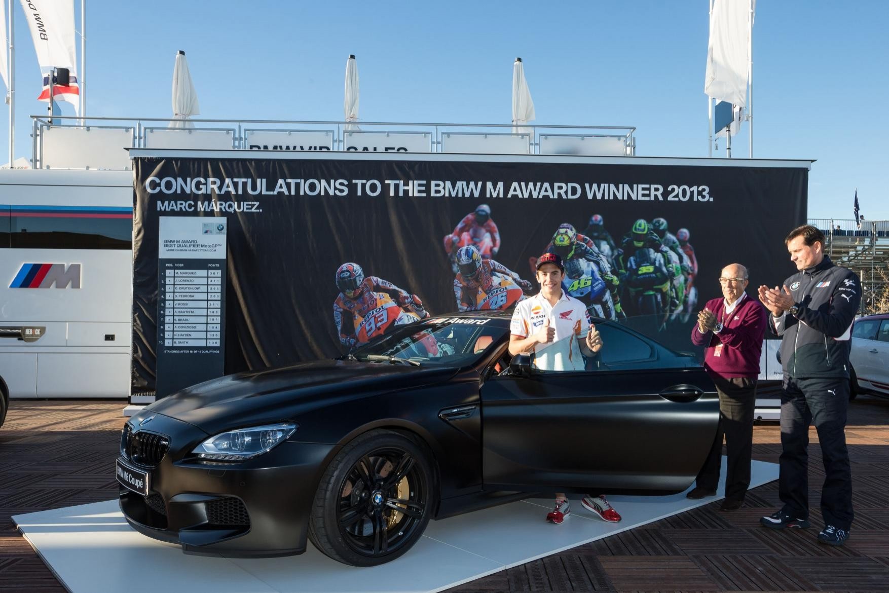 Un BMW M6 Coupé para Marc Márquez