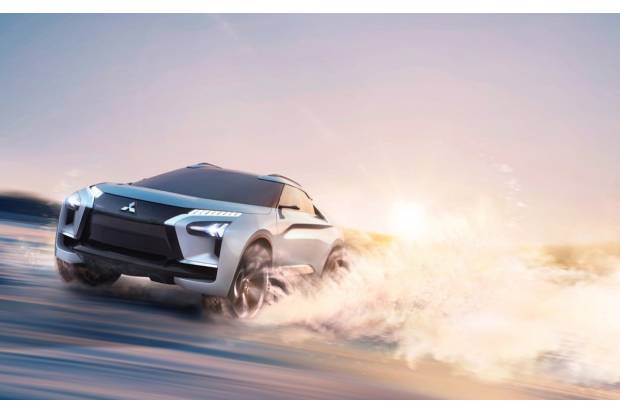 Mitsubishi e-Evolution Concept: un SUV eléctrico de altas prestaciones