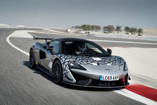 McLaren 620R: un coche de carreras matriculable