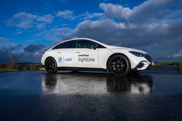 Goodyear desarrolla una tecnología para el neumático que podría mitigar el aquaplaning
