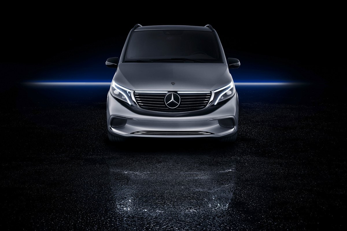 Primeros pasos de Mercedes para un monovolumen eléctrico: EQV