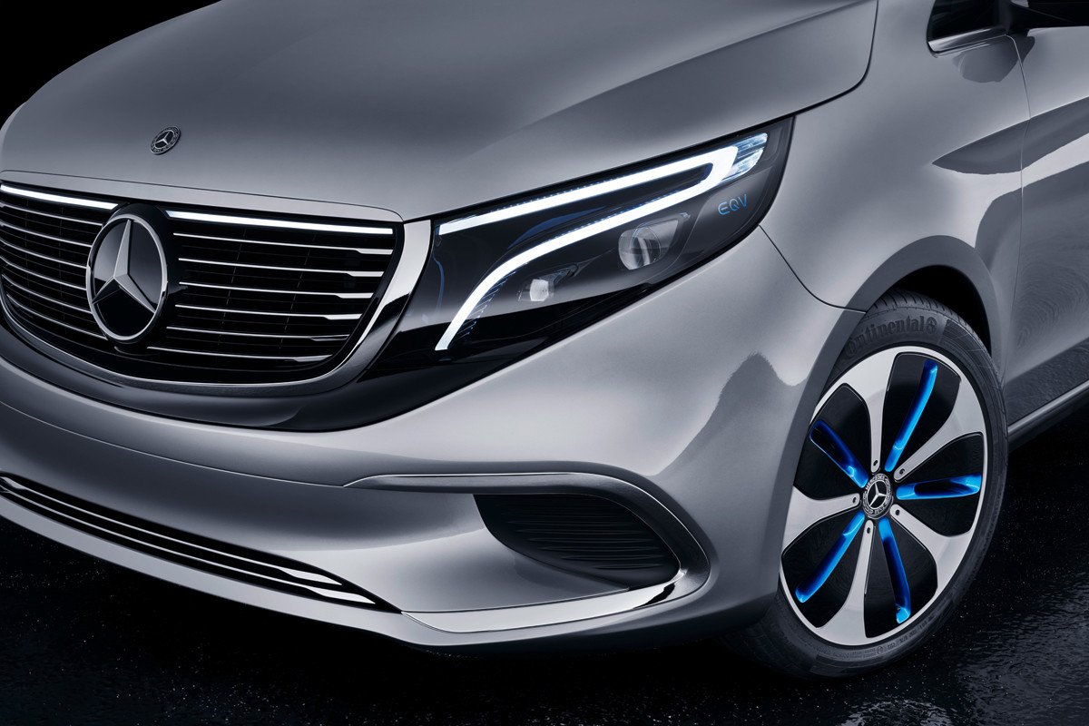 Primeros pasos de Mercedes para un monovolumen eléctrico: EQV