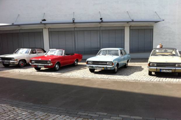 Prueba coches clásicos de Opel