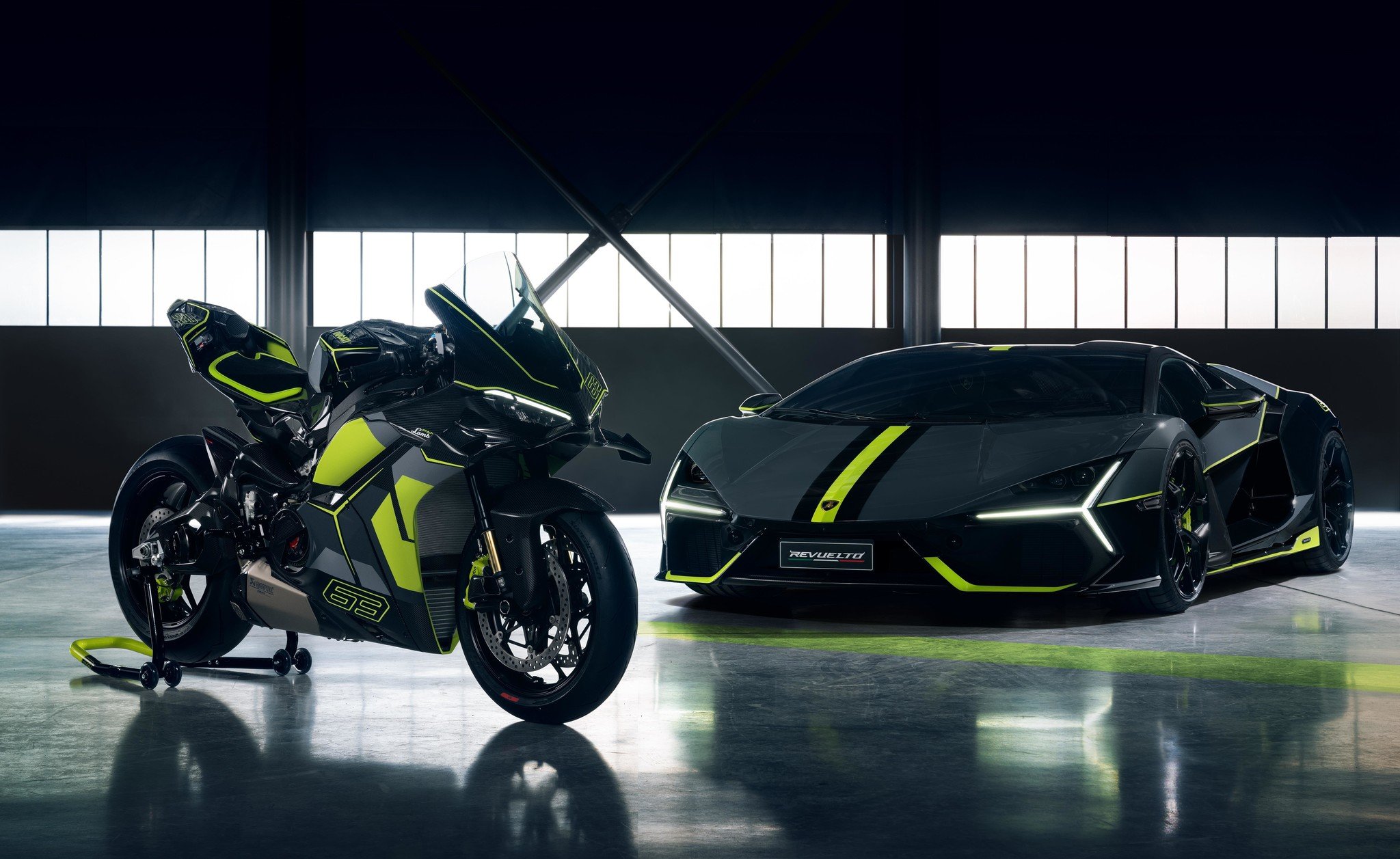 color Verde Scandal de Lamborghini
