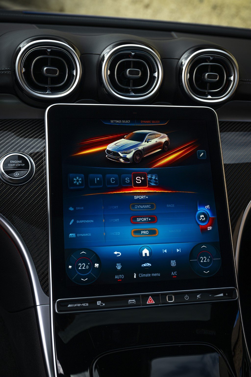 Mercedes-CLE-AMG-pantalla