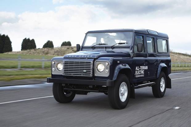 Land Rover Defender eléctrico en desarrollo
