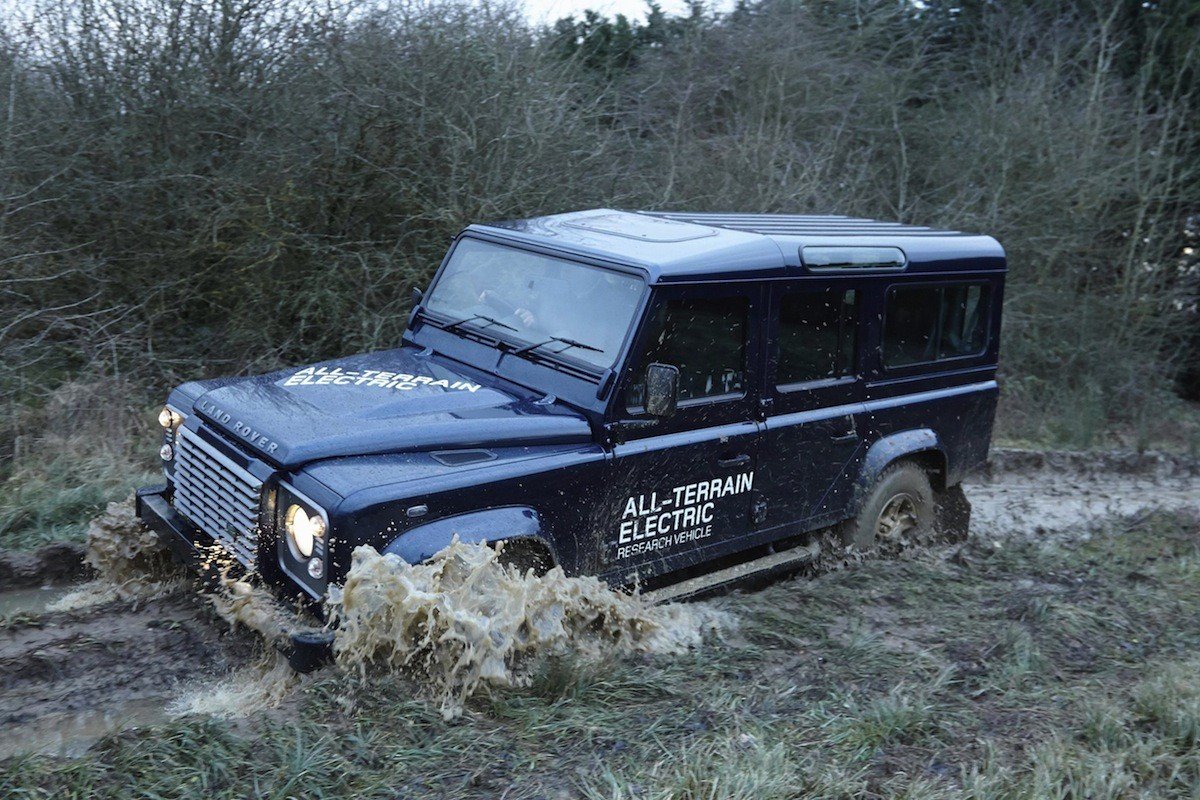 Land Rover Defender eléctrico en desarrollo