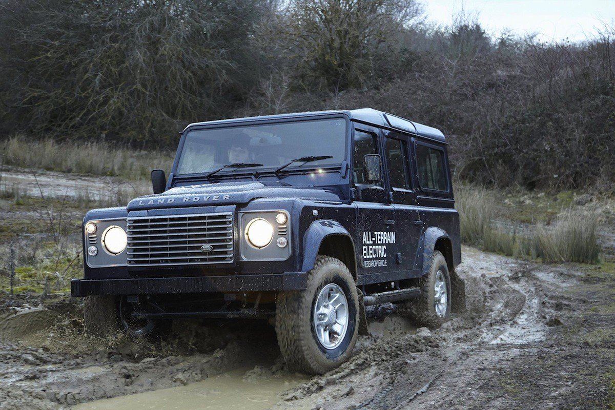 Land Rover Defender eléctrico en desarrollo